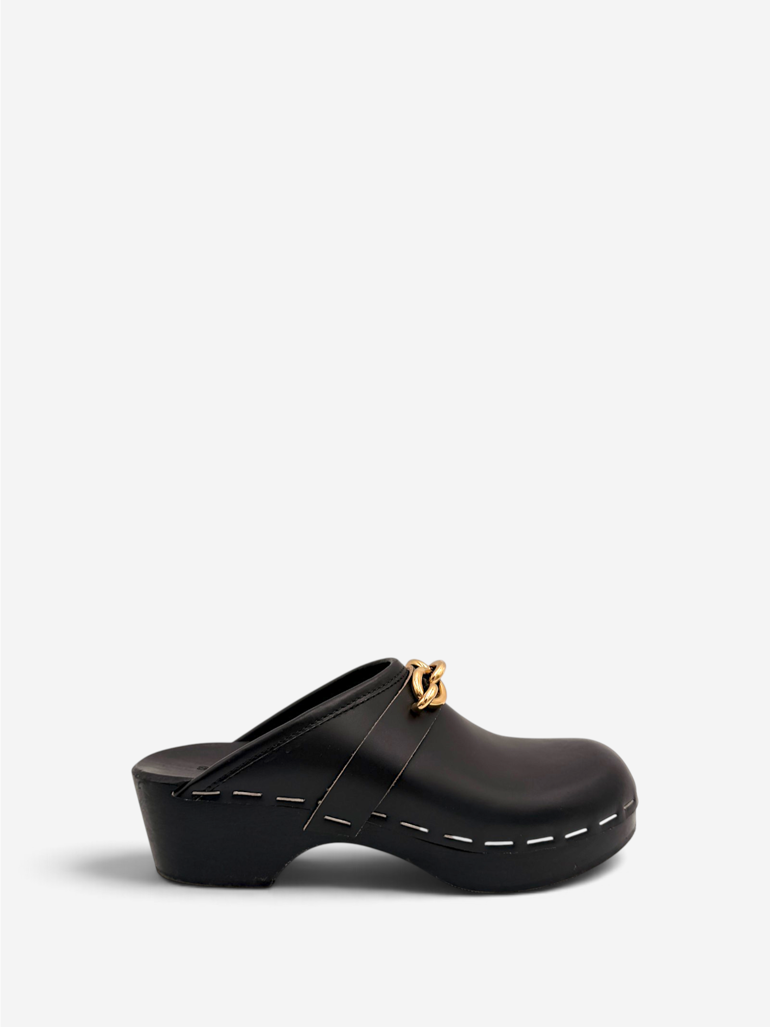 Saint Laurent Chain Link Clogs, image 1 of 5