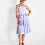 Blaze Noir Milan Button Detail Dress, image 1 of 4