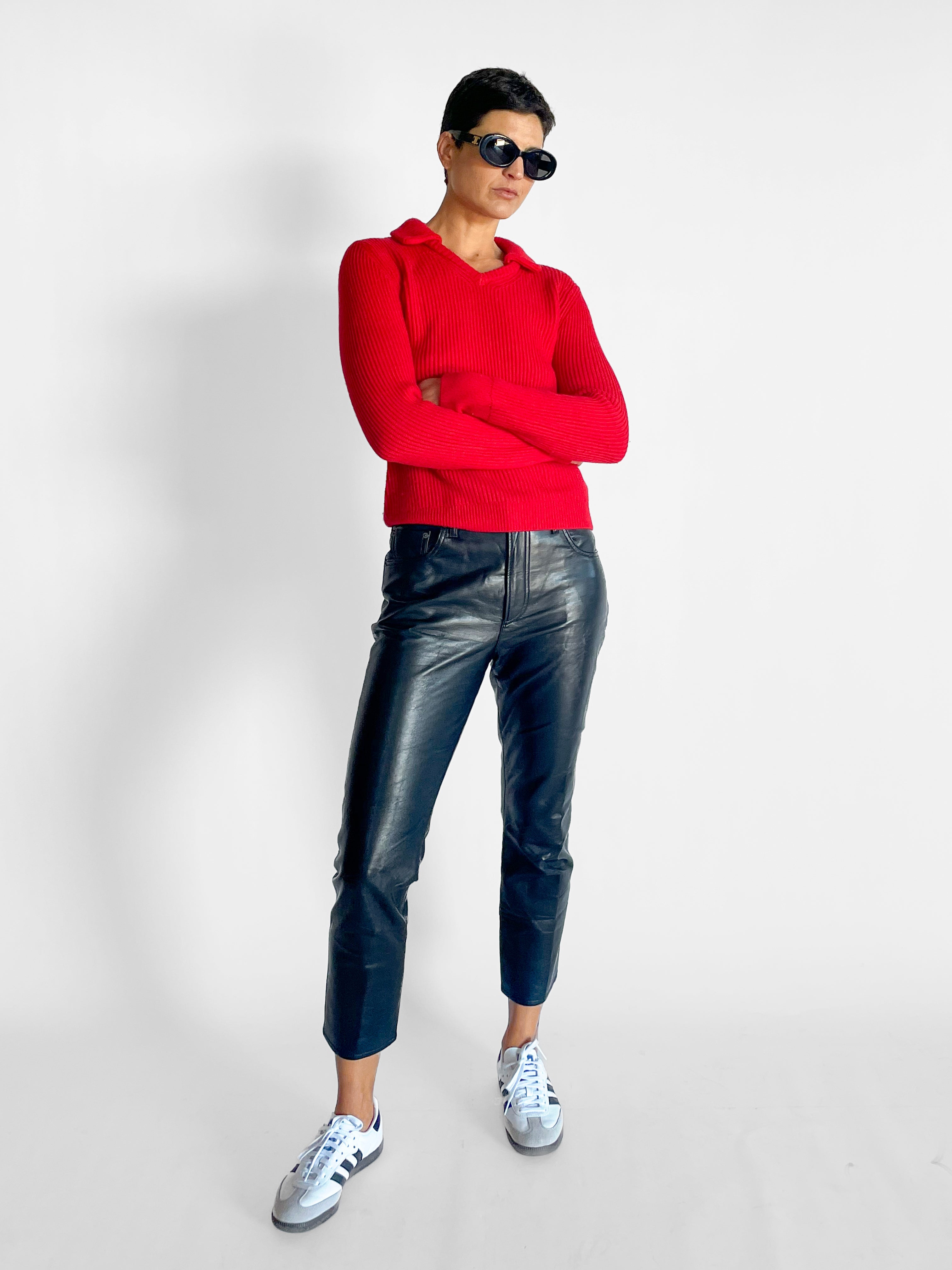 Citizens of Humanity Jolene Leather Pant, image 1 of 5