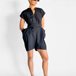 Bassike Wrap Playsuit, image 1 of 5