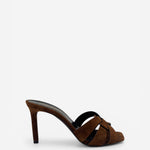 Saint Laurent Tribute Suede Mules, image 1 of 5