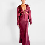 Christopher Esber Triquetta Front Tie Shirt Dress, image 1 of 5