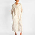 Toteme Striped Tunic Dress, image 1 of 5