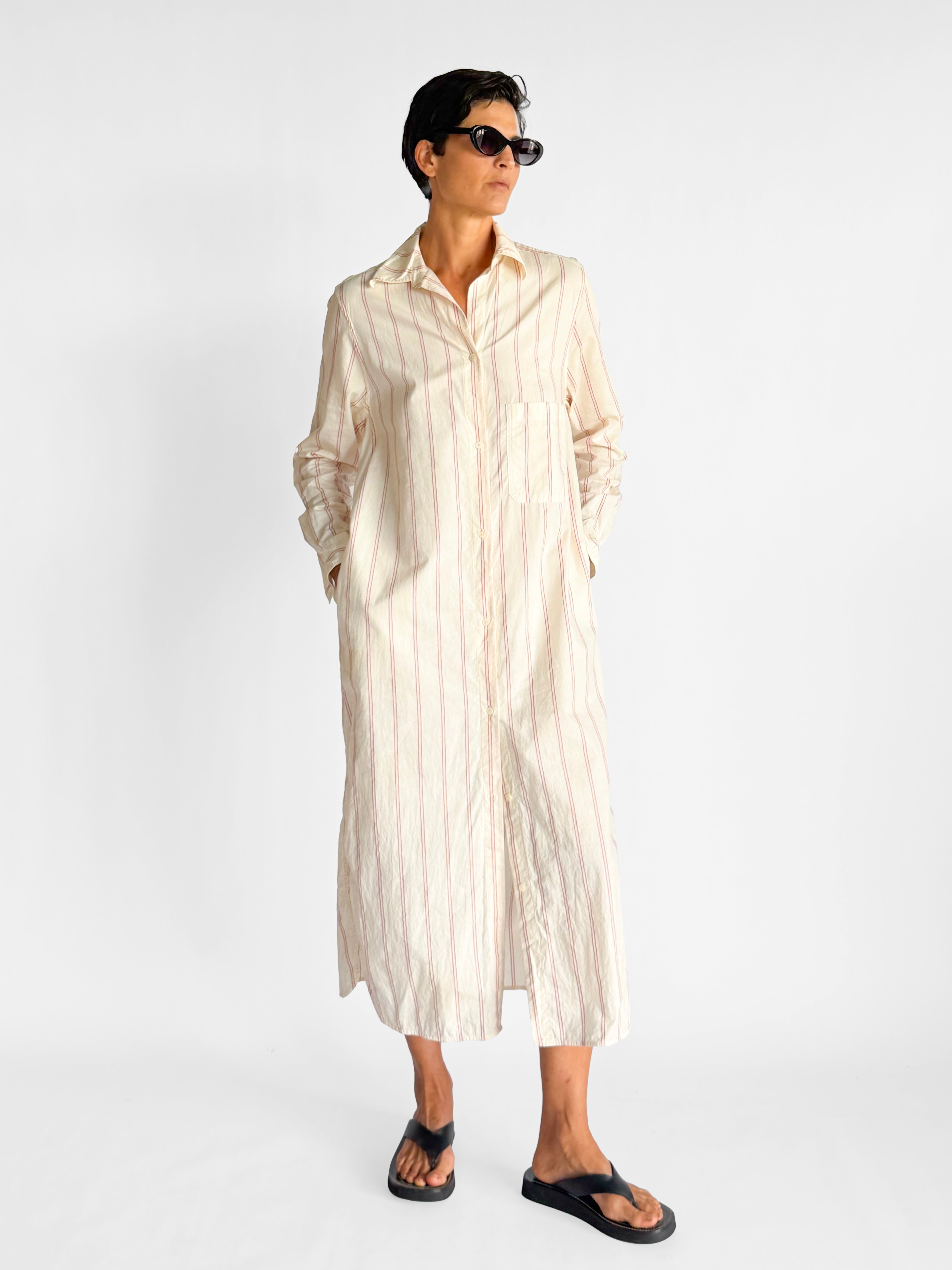 Toteme Striped Tunic Dress, image 1 of 5