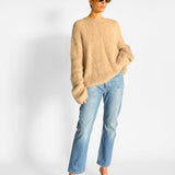 Toteme Boxy Alpaca Knit Sweater, image 1 of 4