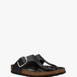 Gizeh Big Buckle Leather Sandals