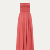 Shirred Bodice Dress