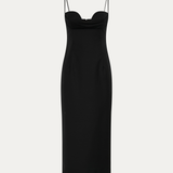 Cowl Neck Pencil Dress