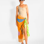 Lucy Folk Lucy Folk Hand Printed Sarong, image 2 of 4