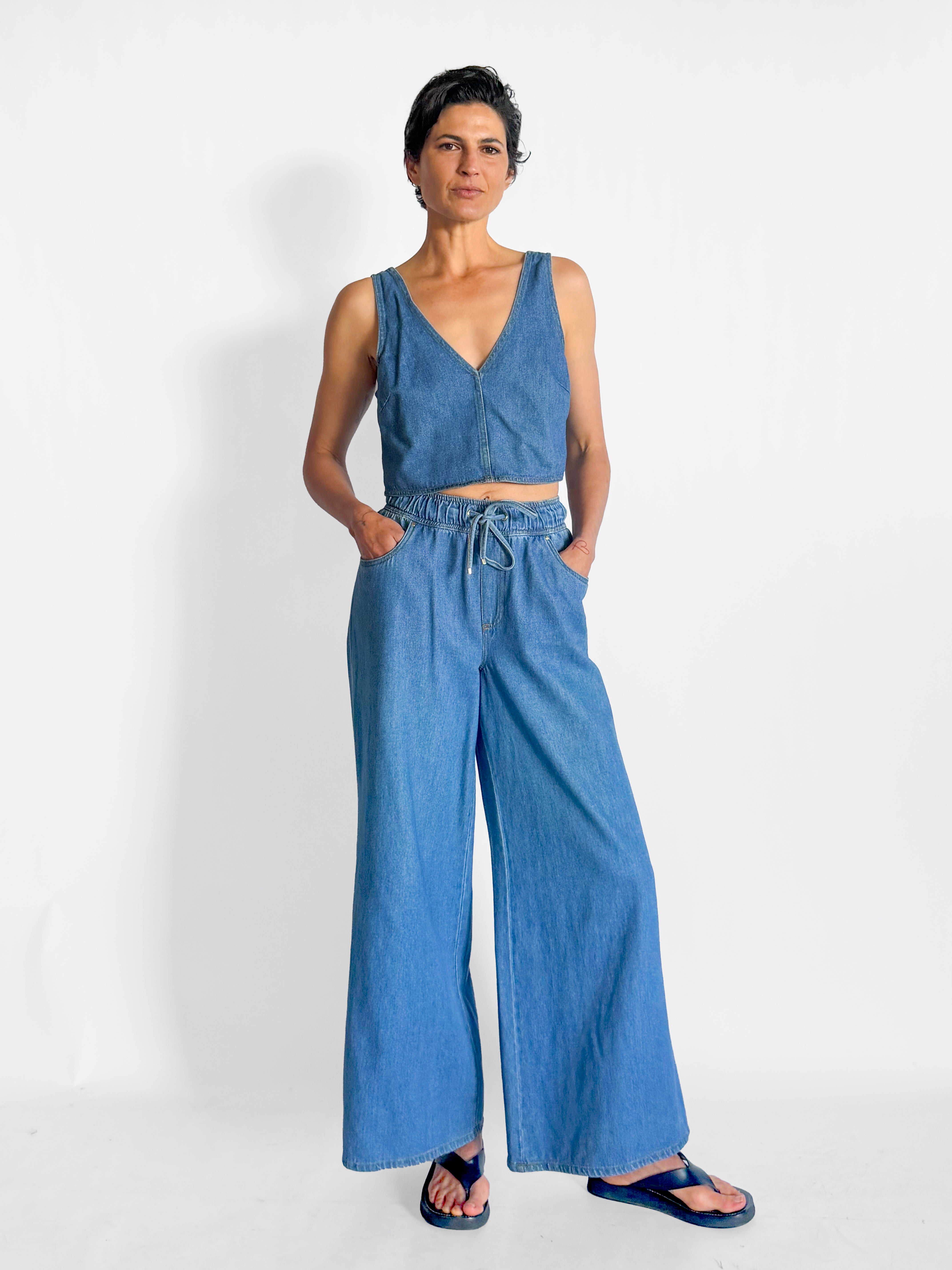 Aje Sadie Jeans & Mackay Top Set, image 2 of 5