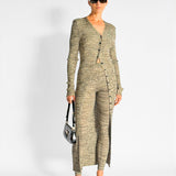 Petar Petrov Erica Silk Ribbed Knit Maxi Dress, image 2 of 5