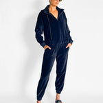 Camilla and Marc Simone Velour Zip Up Hoodie and Track Pants, image 2 of 6