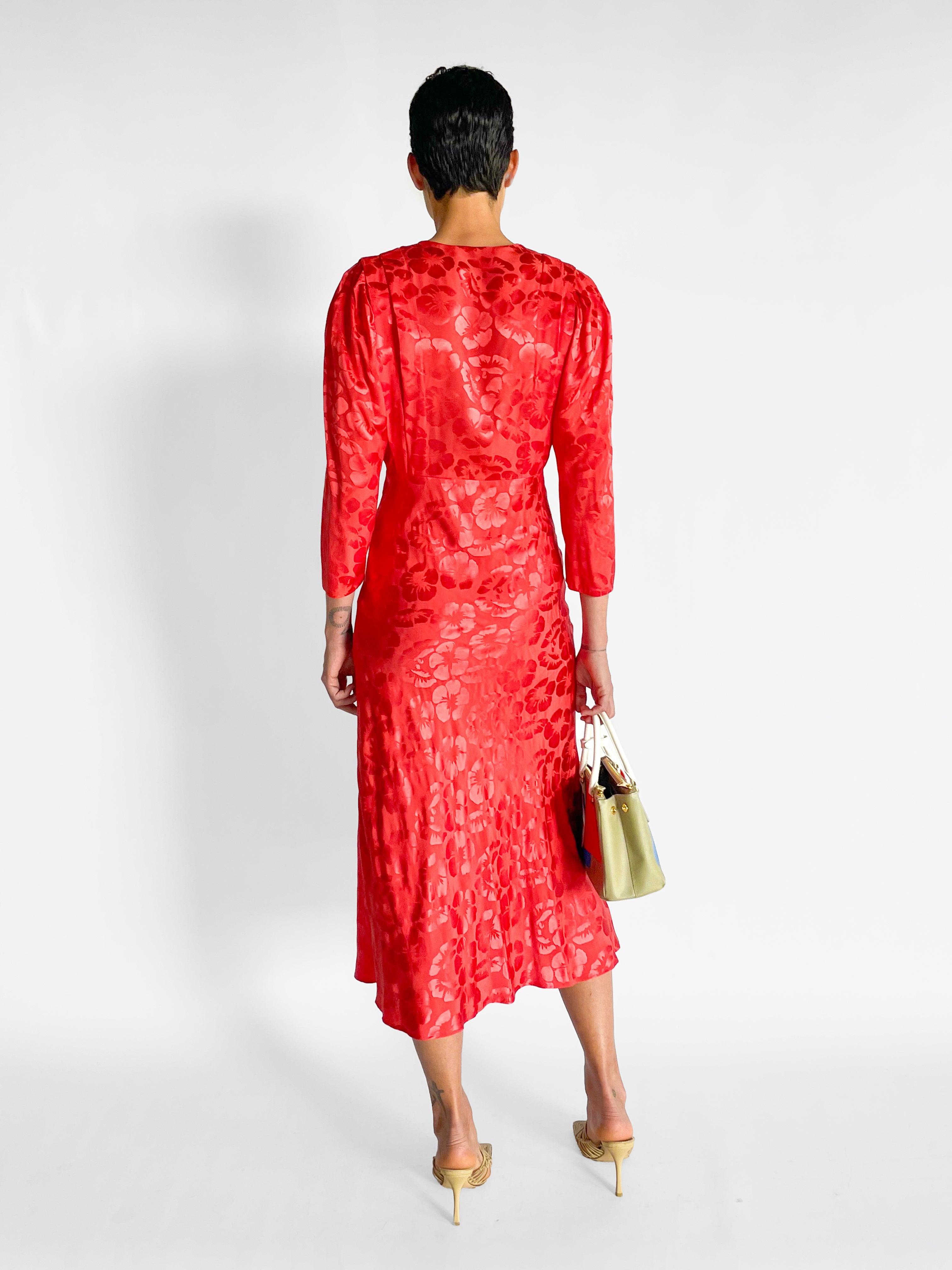 Sandro Azel Jacquard Midi Dress, image 2 of 4