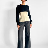 Jil Sander Contrast Panel Knit Top, image 2 of 6