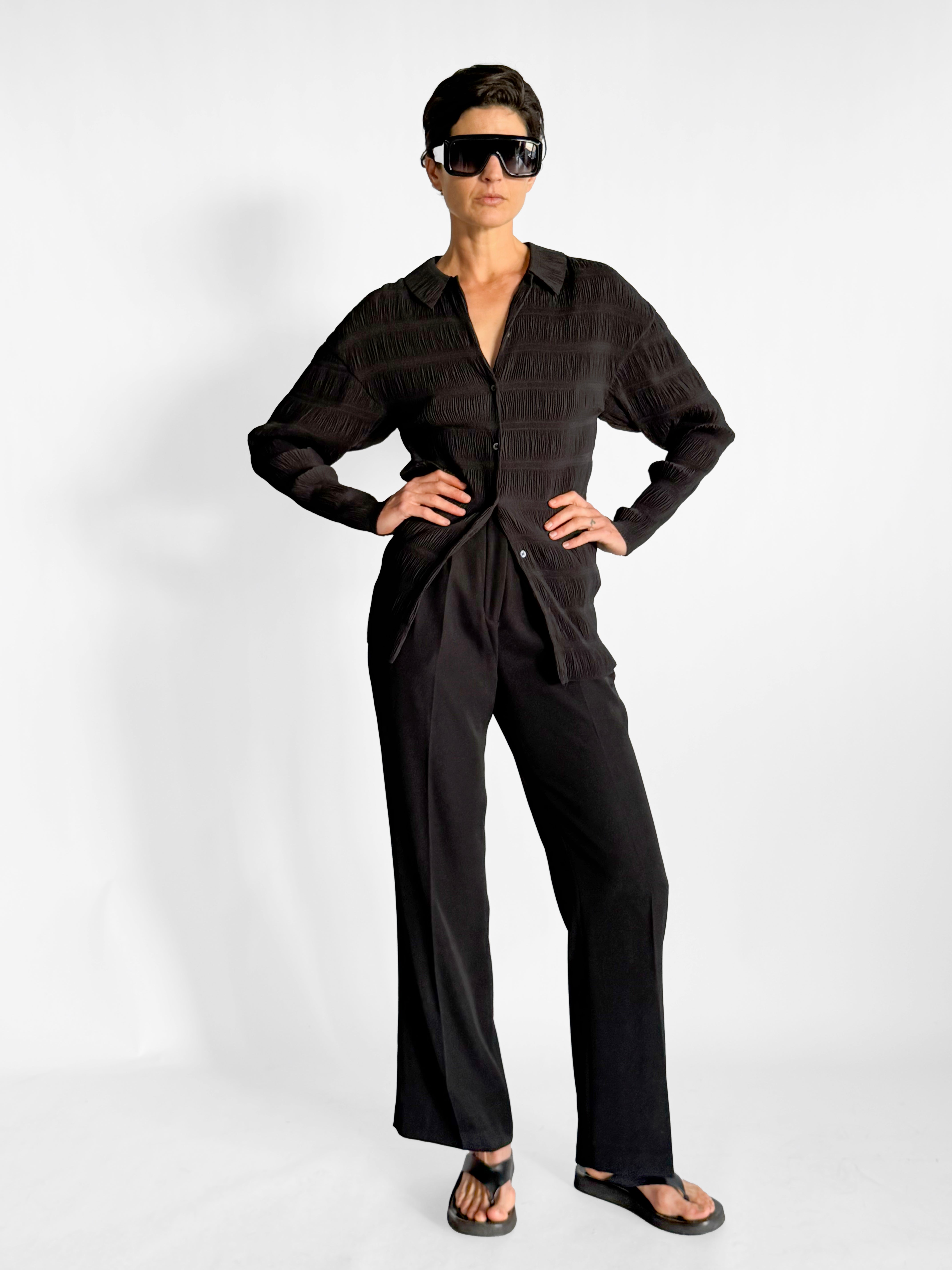 Toteme Anzi Pleated Blouse, image 2 of 5