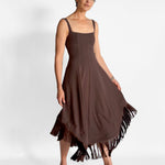 Clea Emine Fringe Hem Dress, image 2 of 4
