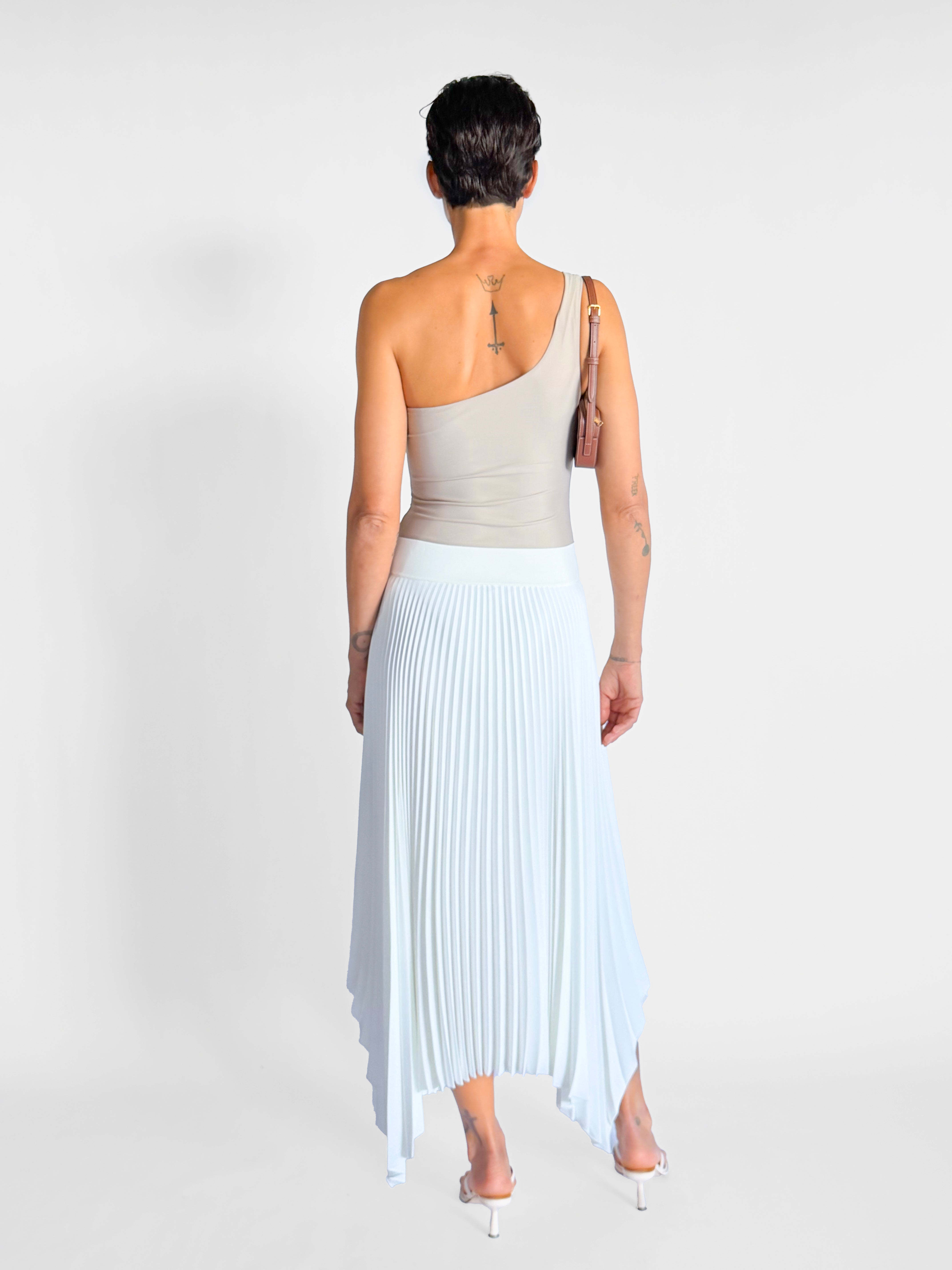 Joseph Ade-Rib Plisse Pleated Skirt, image 2 of 4