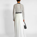 Self Portrait Floral Lace Pleated Maxi Dress, image 2 of 4