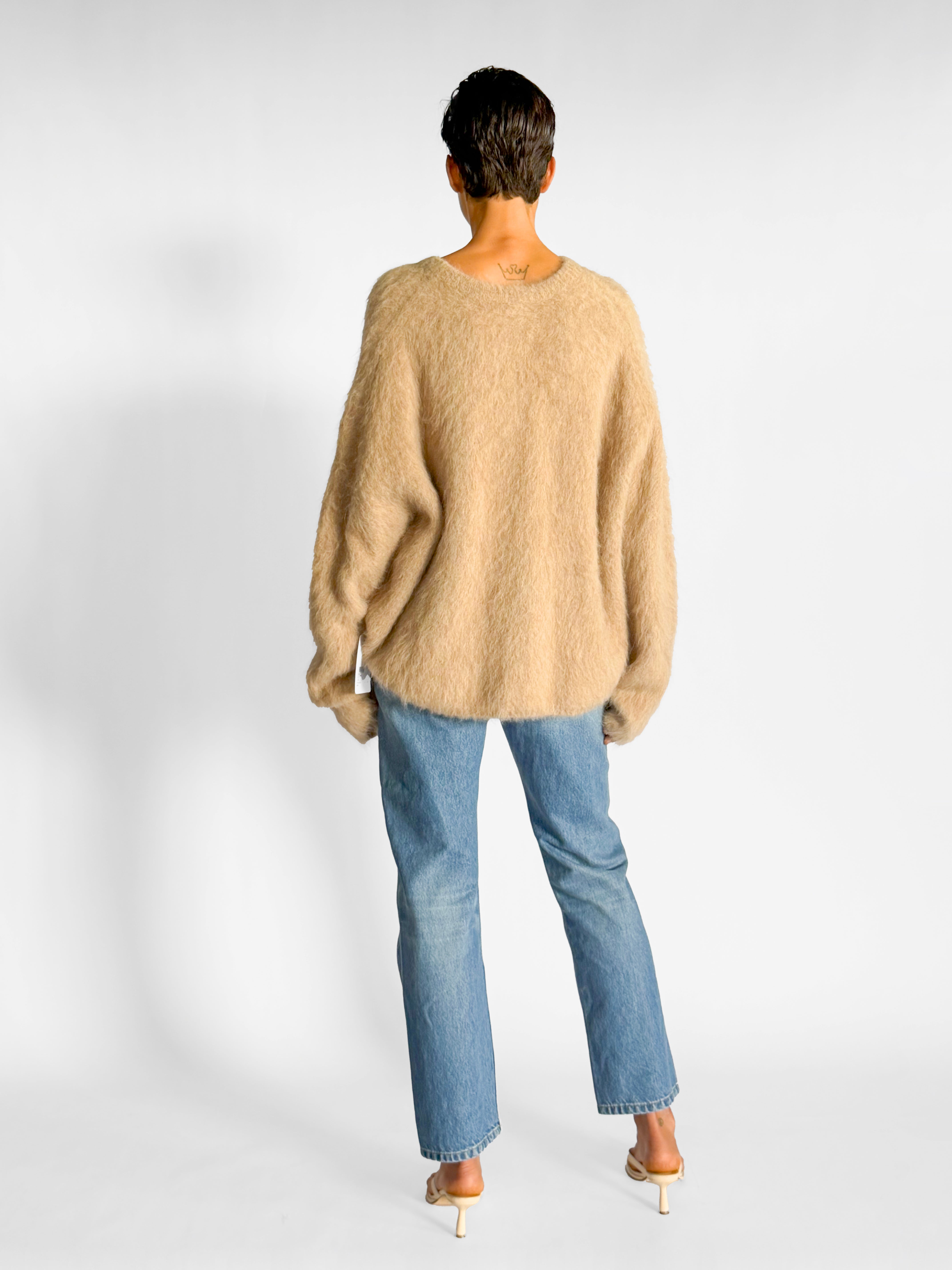 Toteme Boxy Alpaca Knit Sweater, image 2 of 4