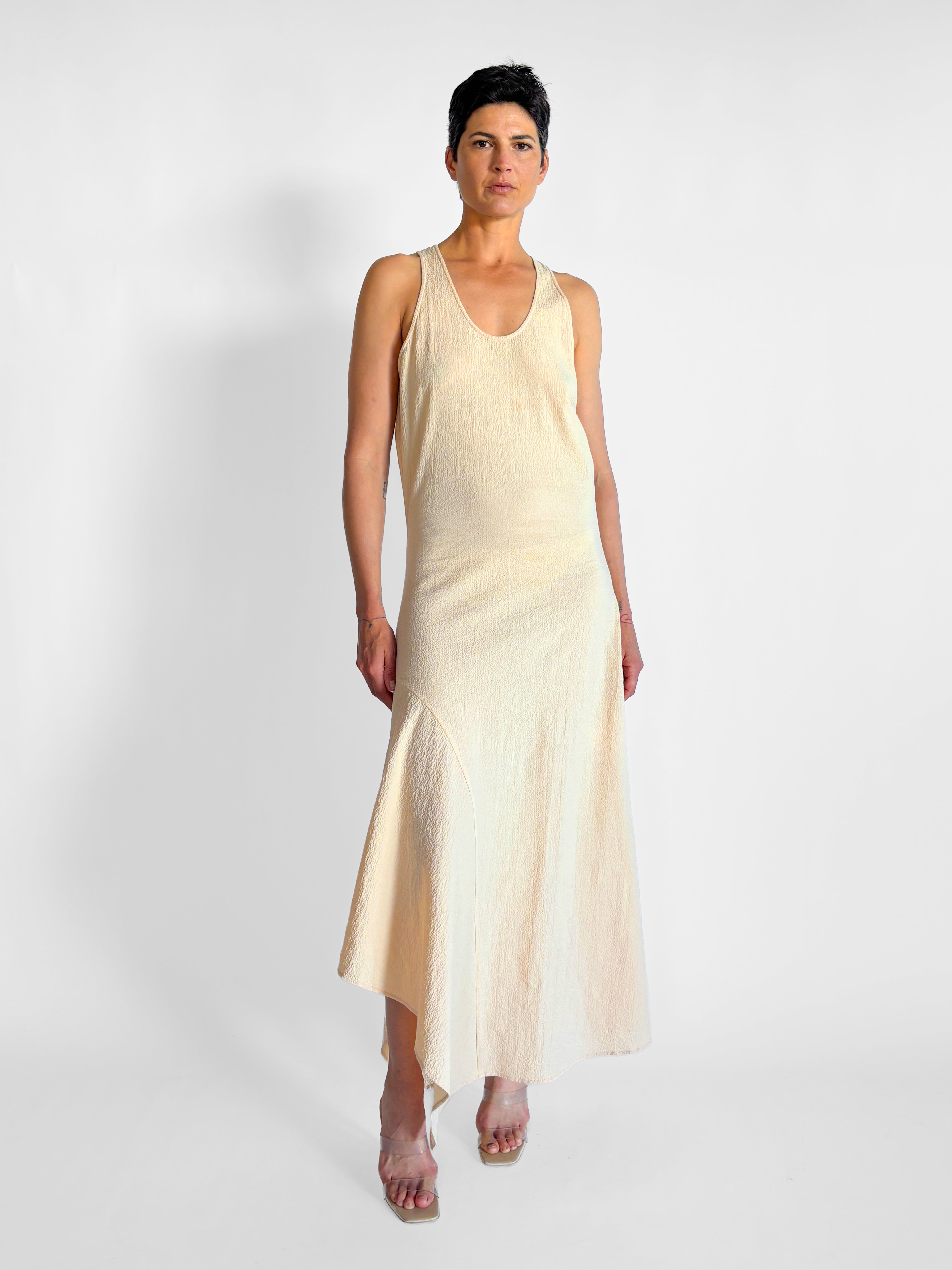 Aeron Gale Scoop Neck Gathered Dress, image 2 of 5