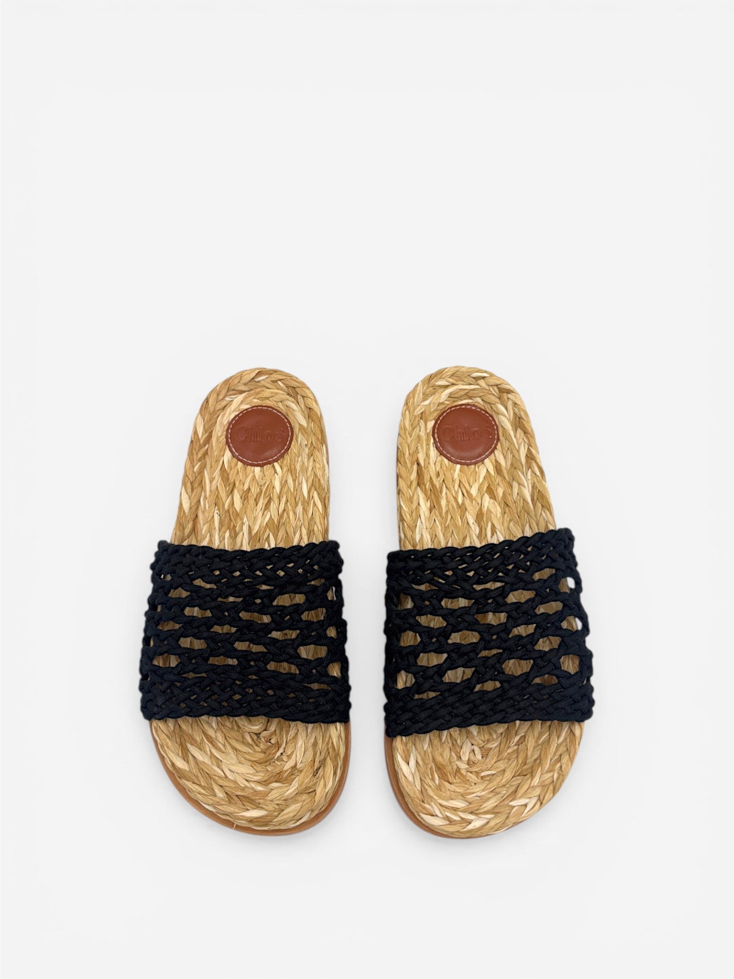 Chloe Wavy Crochet Platform Slides, image 2 of 4