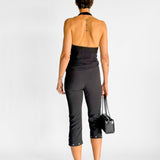 SIR. Matheo Draped Halter Top, image 2 of 5