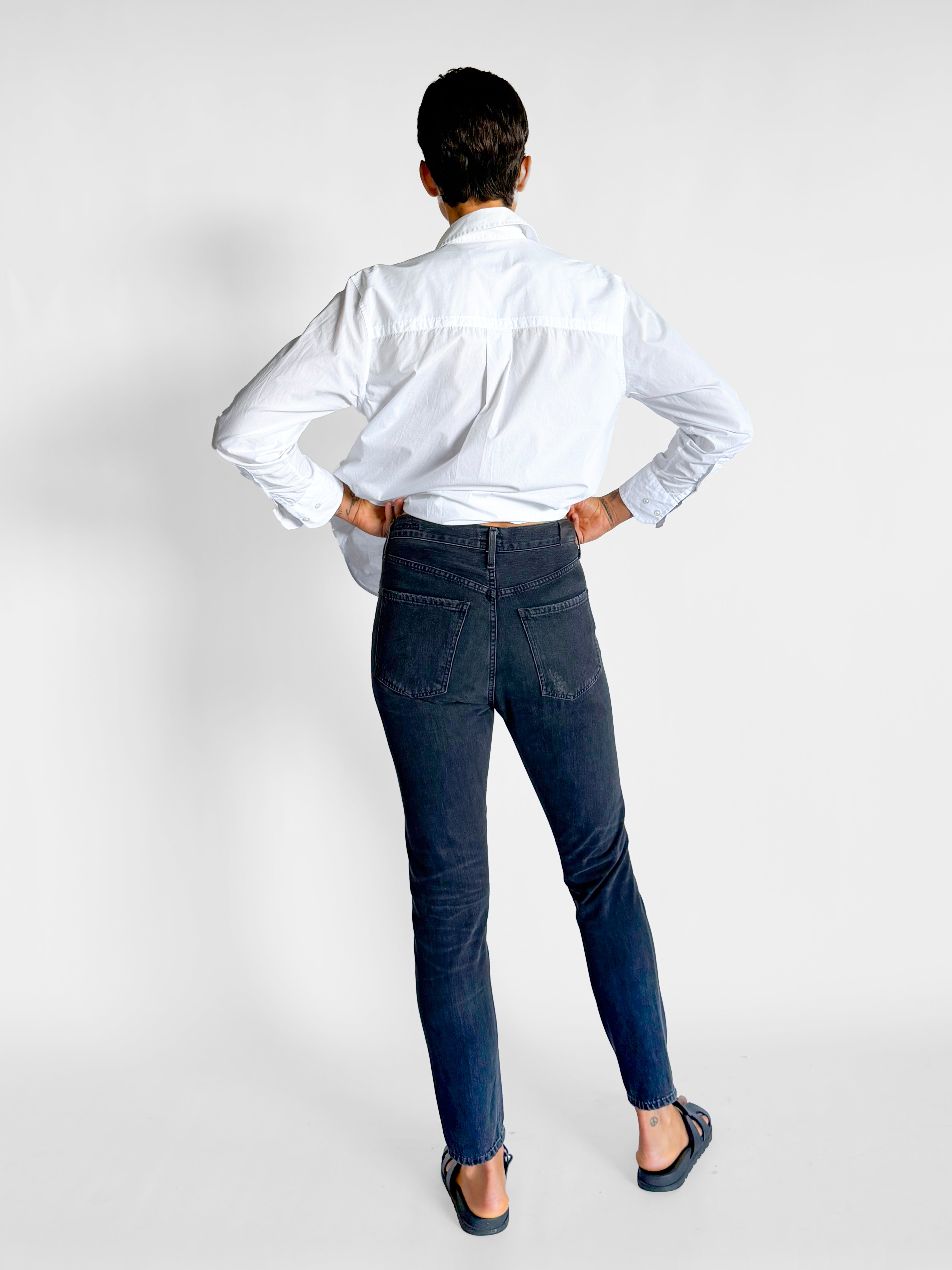 Citizens of Humanity Liya High Rise Classic Fit Crop Jeans, image 2 of 4