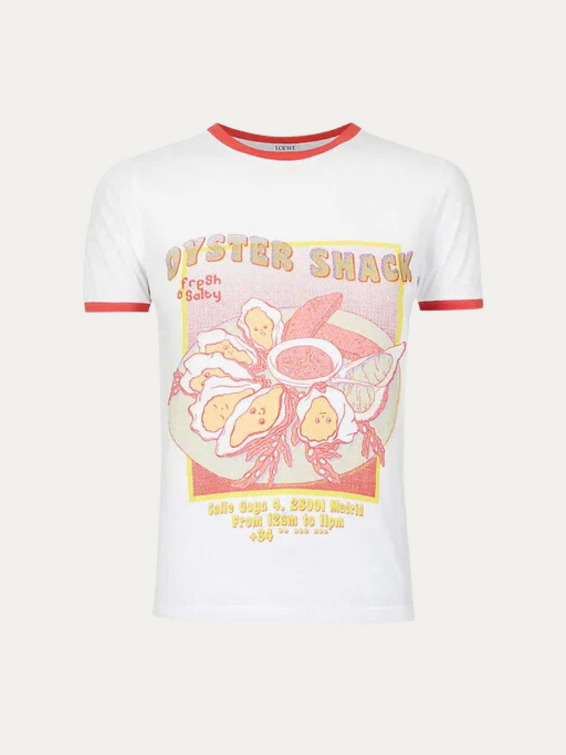 Oysters Graphic-Print Cotton T-Shirt