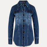 Panel Denim Shirt