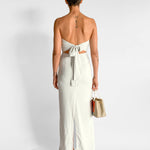 St. Agni Strapless Tie Back Dress, image 2 of 5