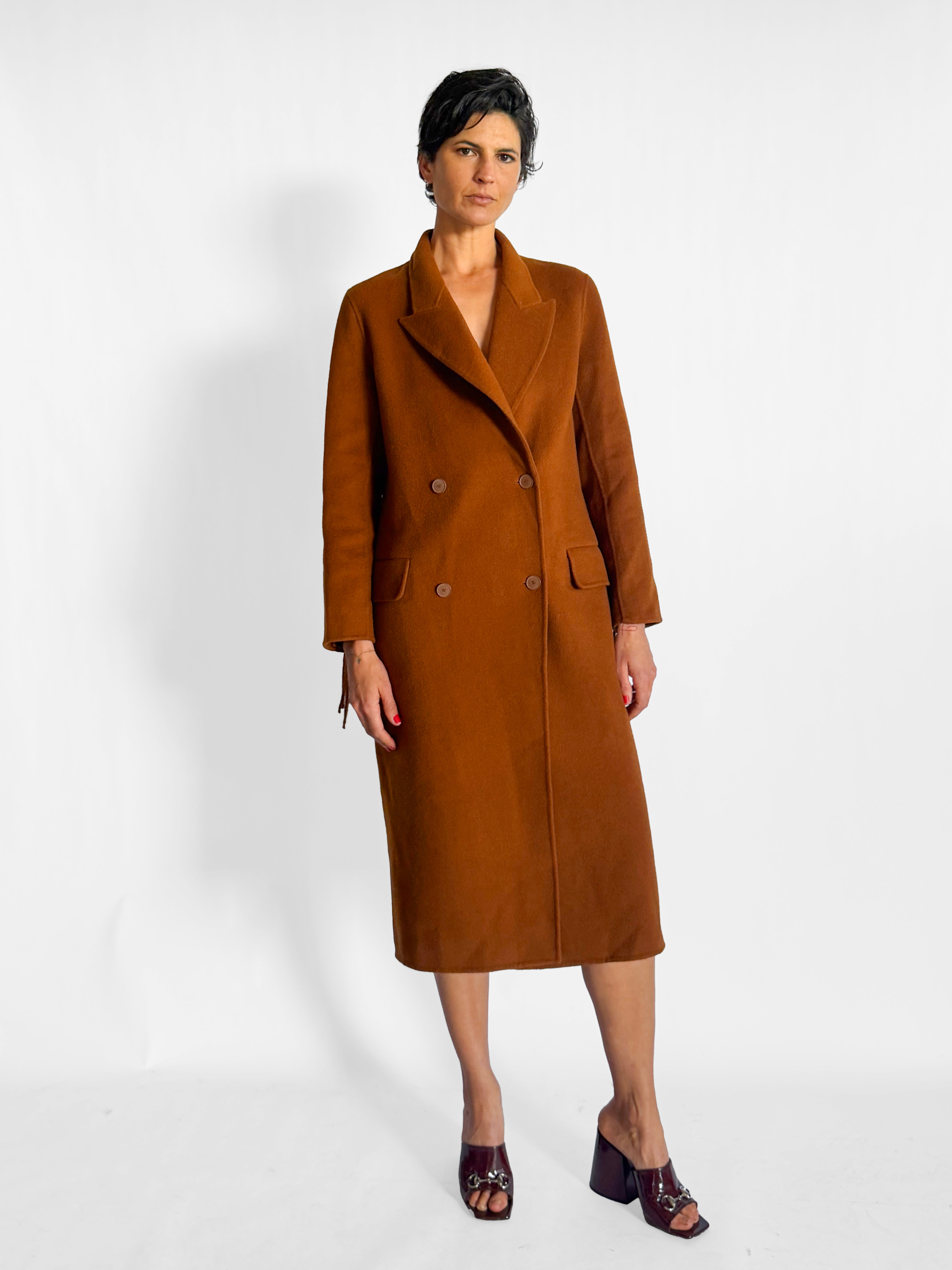 Sandro Wool Overshirt Coat with Fringing, image 2 of 4
