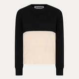 Contrast Panel Knit Top