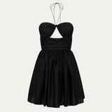 Bandeau Ruched Mini Dress