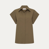 Relaxed Sleeveless Shirt