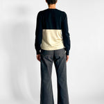 Jil Sander Contrast Panel Knit Top, image 3 of 6