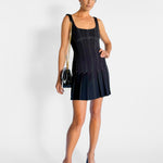 Dion Lee Corset Pleat Mini Dress, image 3 of 4