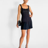 Dion Lee Corset Pleat Mini Dress, image 3 of 4
