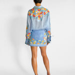 Antipodean Sunny Oversized Blouse and Mini Skirt Set, image 3 of 8