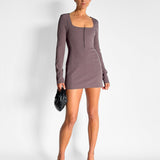 Acne Studios Garbadine Mini Dress, image 3 of 5