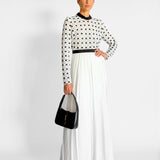 Self Portrait Floral Lace Pleated Maxi Dress, image 3 of 4