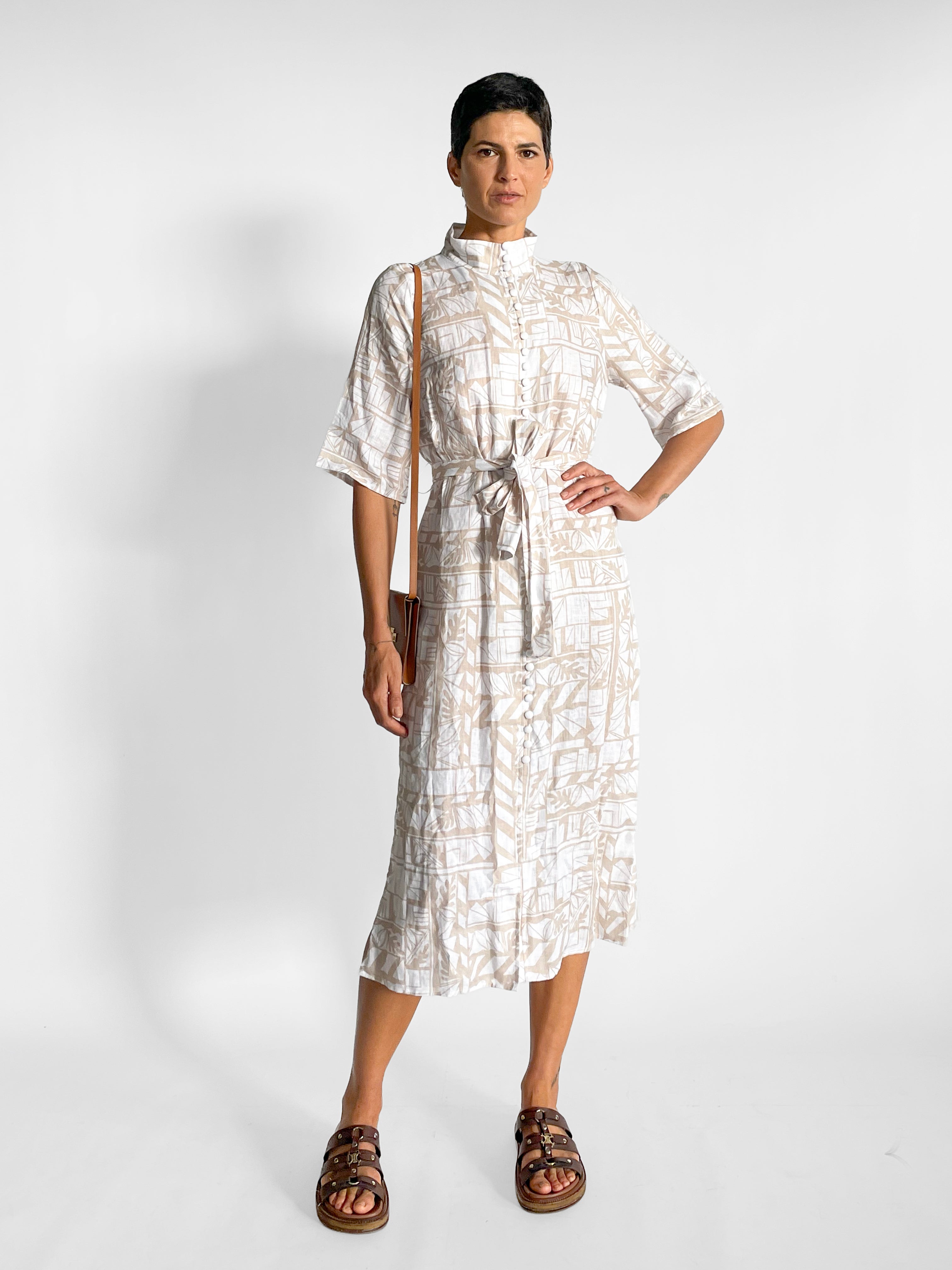 Zoe Kratzman Linen Button Up Dress, image 3 of 5