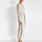 Willow Silk Midi Dress, image 3 of 4
