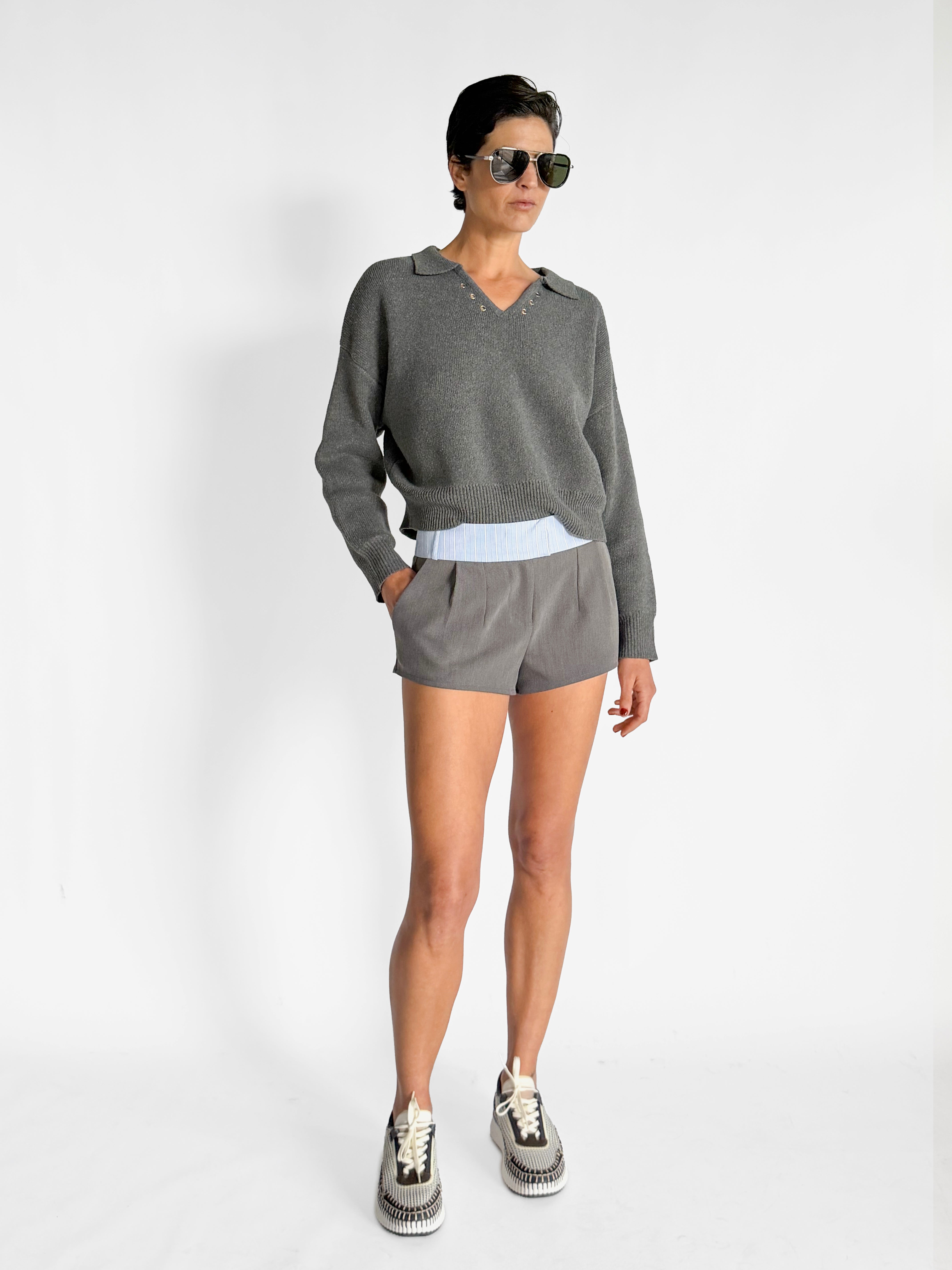 Deiji Eyelet Knit Jumper, image 3 of 5