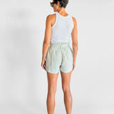 Bassike Linen Belted Shorts, image 3 of 3