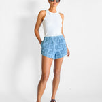 Lucy Folk Playa Cotton Terry Shorts, image 3 of 5
