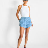 Lucy Folk Playa Cotton Terry Shorts, image 3 of 5