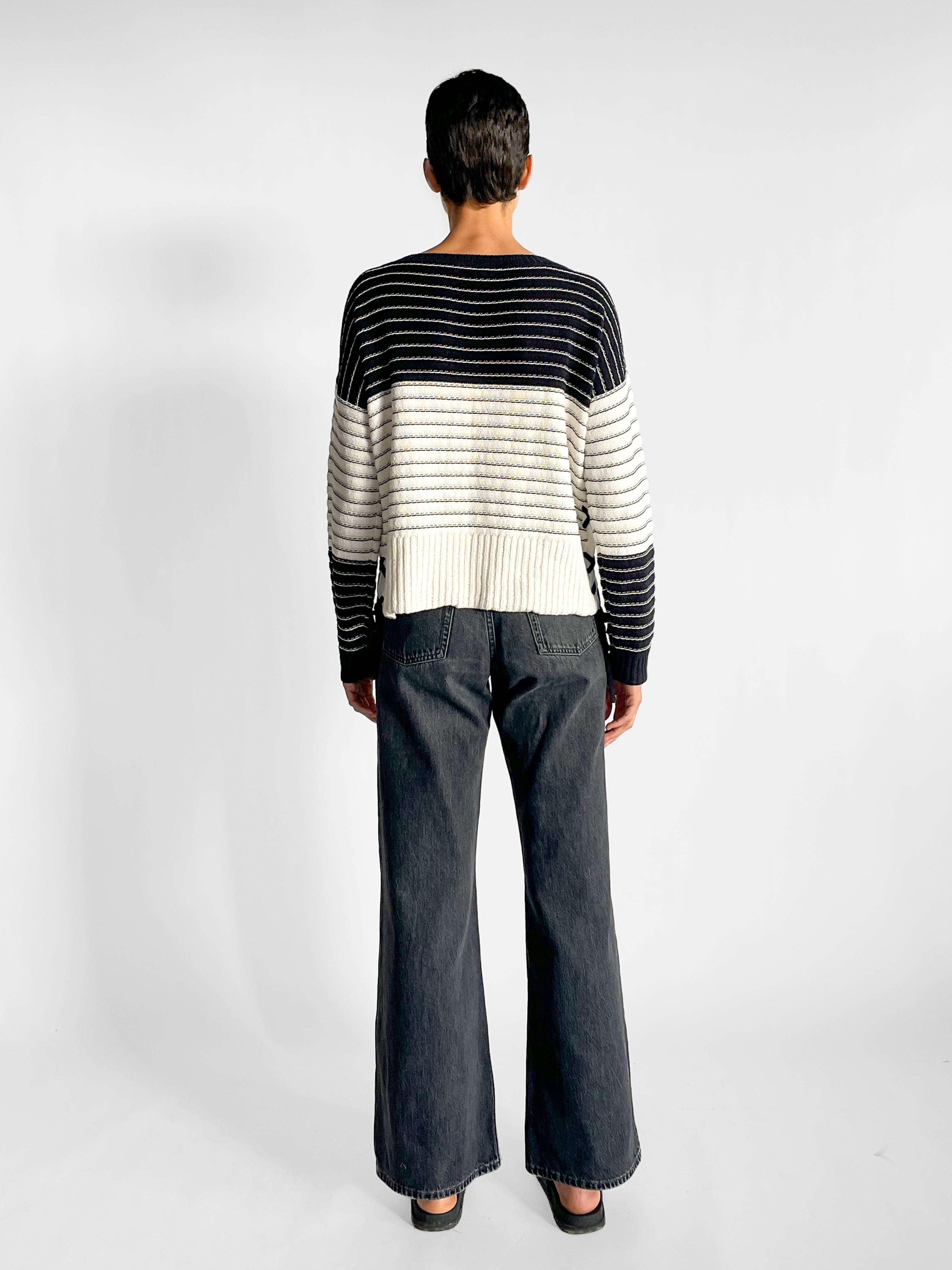 Max&Co Stripe Knit Sweater, image 3 of 6