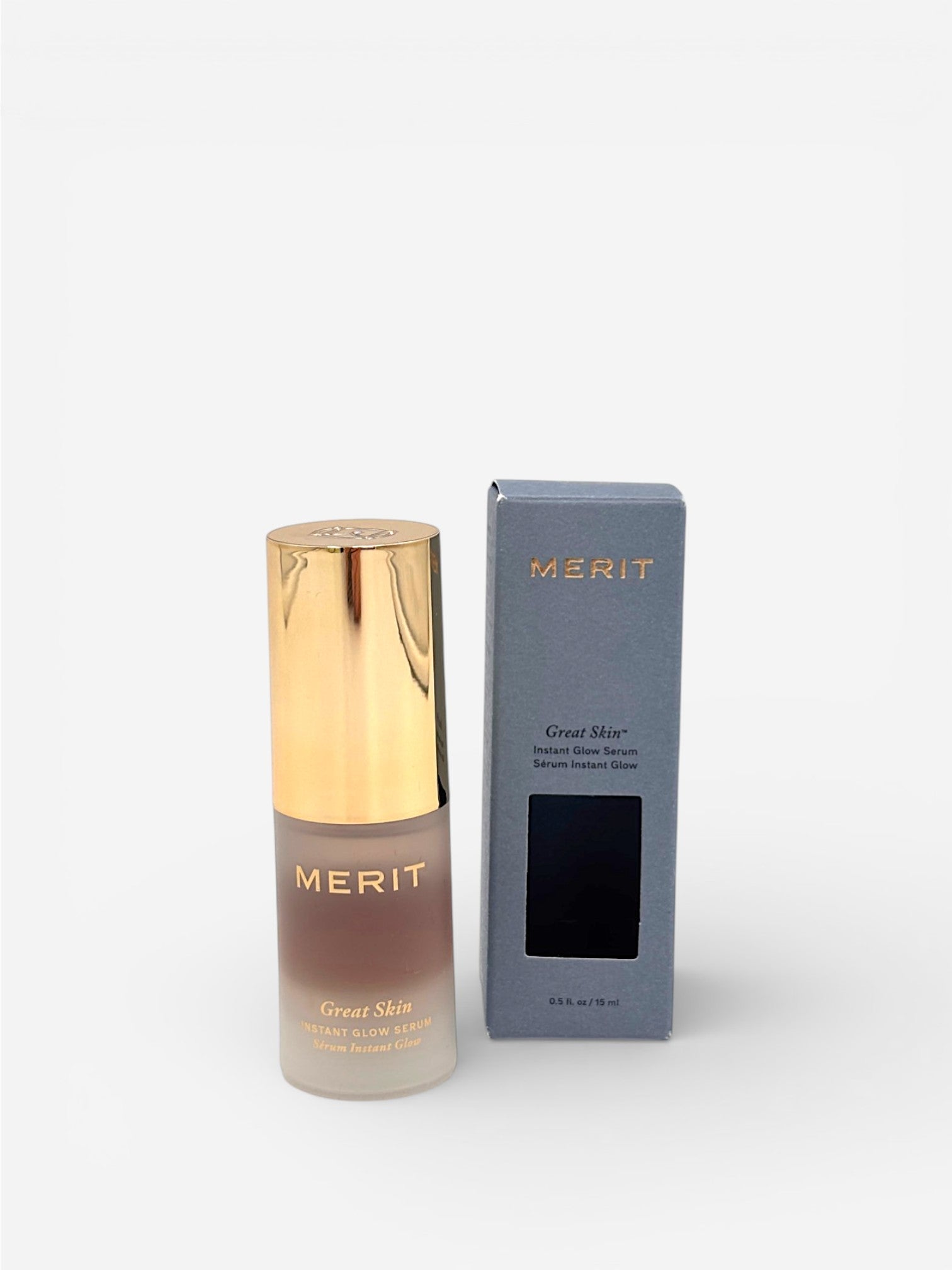 Merit Great Skin Priming Moisturiser, Instant Glow Serum + Lipstick, image 3 of 4