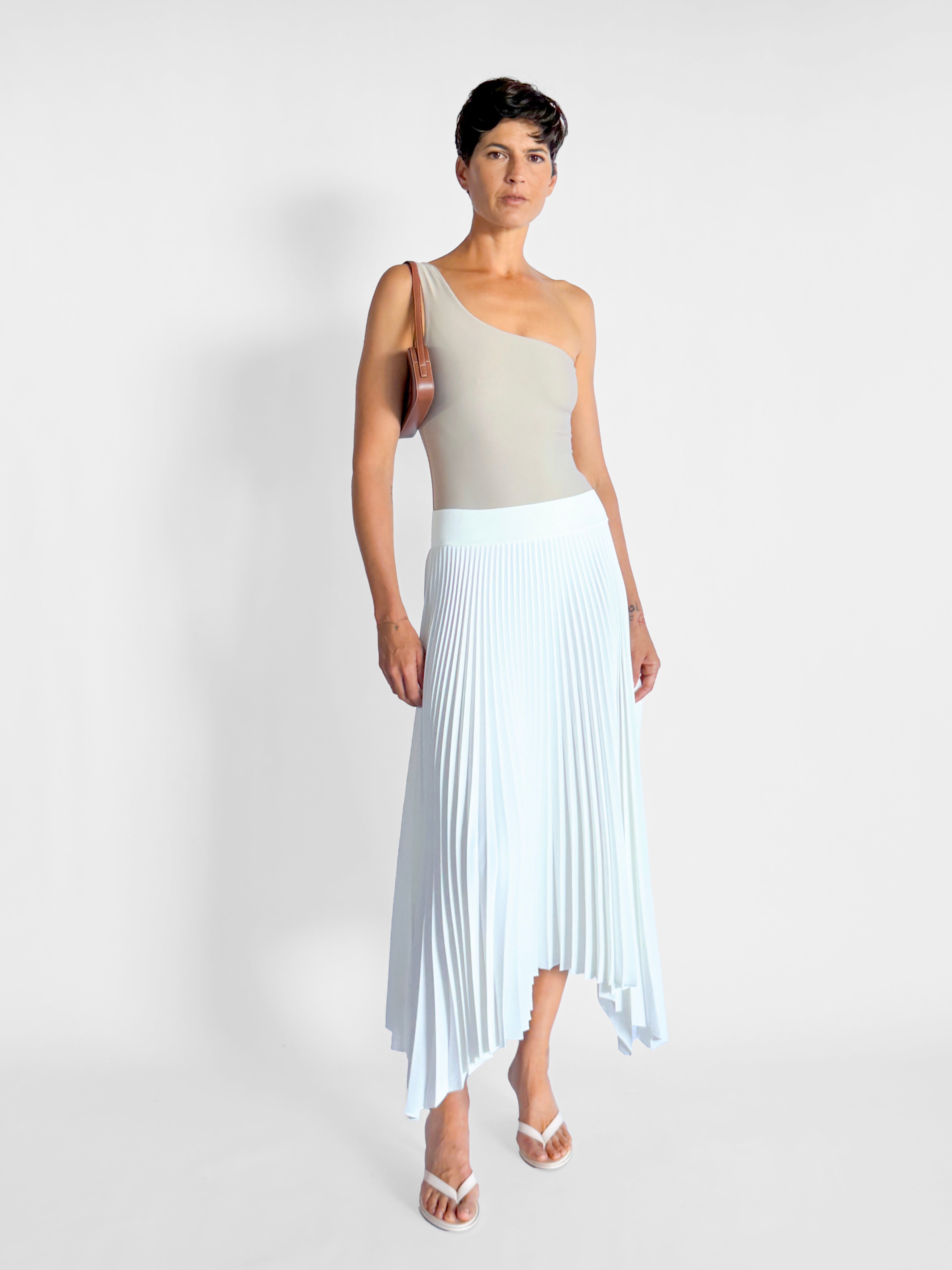 Joseph Ade-Rib Plisse Pleated Skirt, image 3 of 4