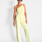 SIR. Kelvin One Shoulder Top & Trousers Set, image 3 of 6